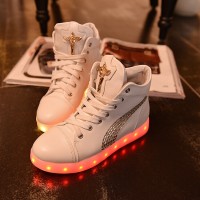 New Men and Women 7 colors USB Rechargeable Lighting Shoes
